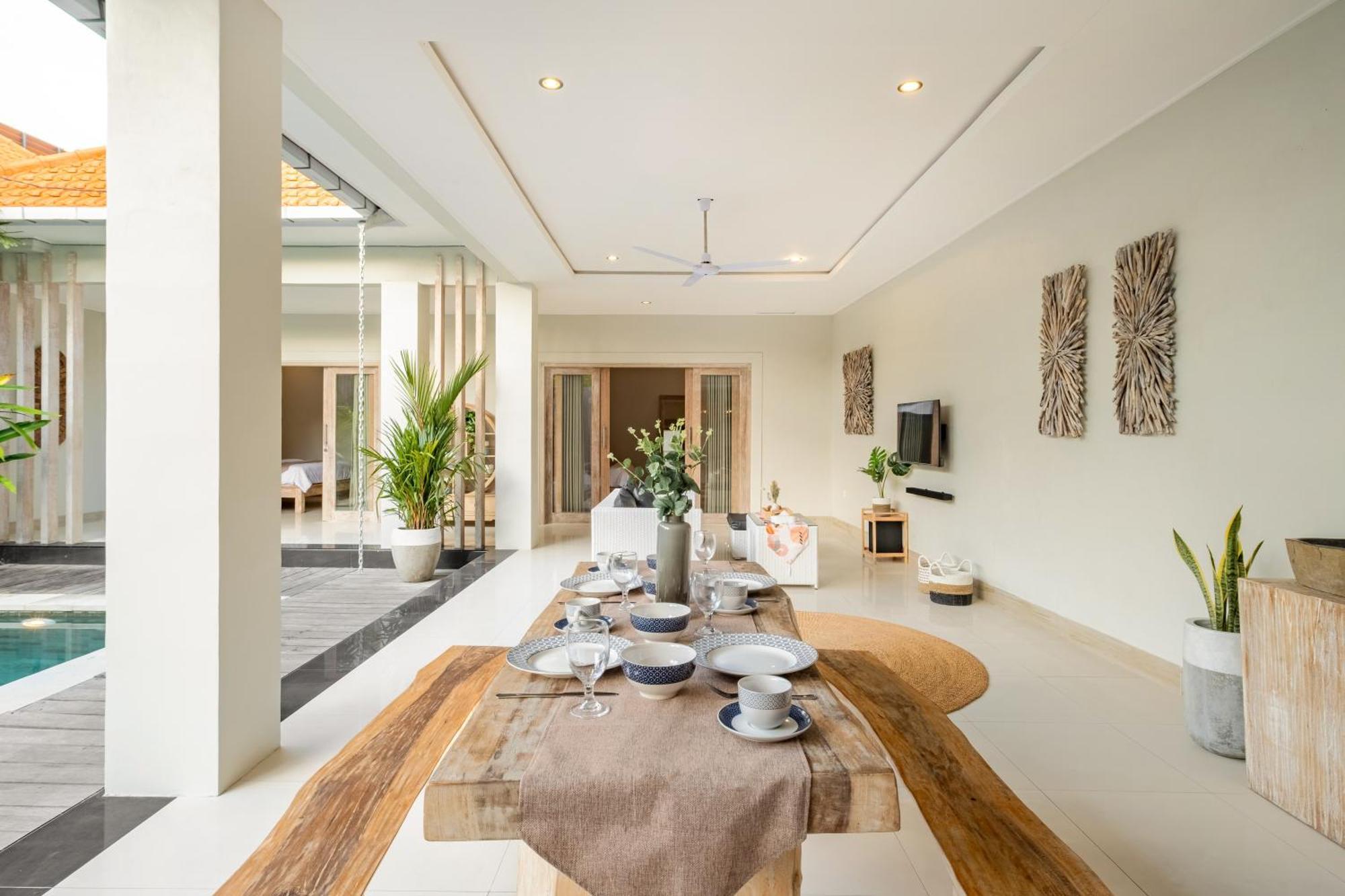 ☆ Villa Larissa ☆ Seminyak 2Br Pool Kuta Petitenget מראה חיצוני תמונה