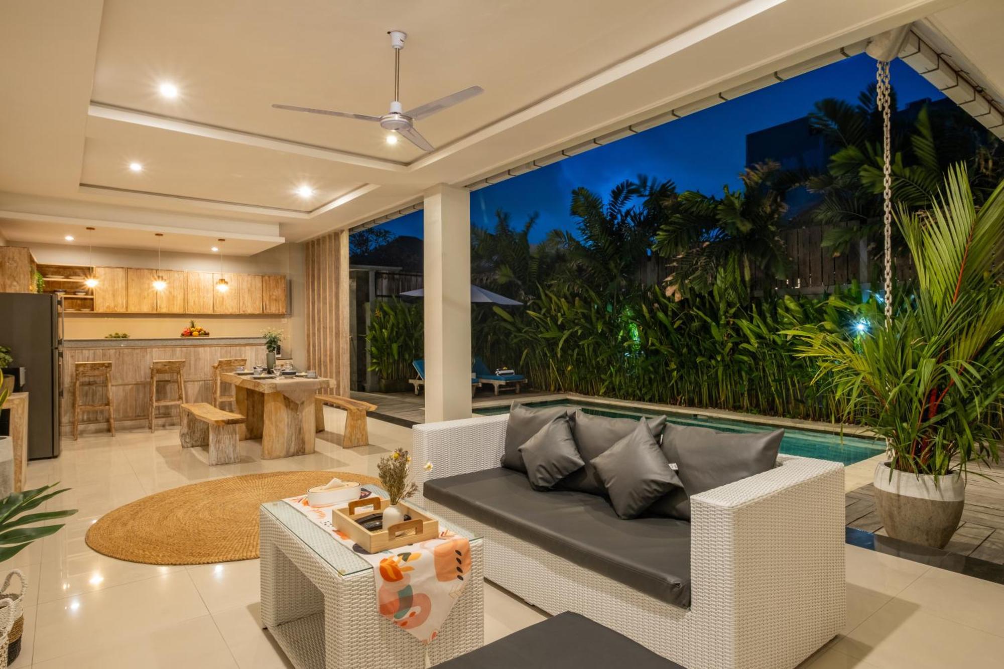 ☆ Villa Larissa ☆ Seminyak 2Br Pool Kuta Petitenget מראה חיצוני תמונה