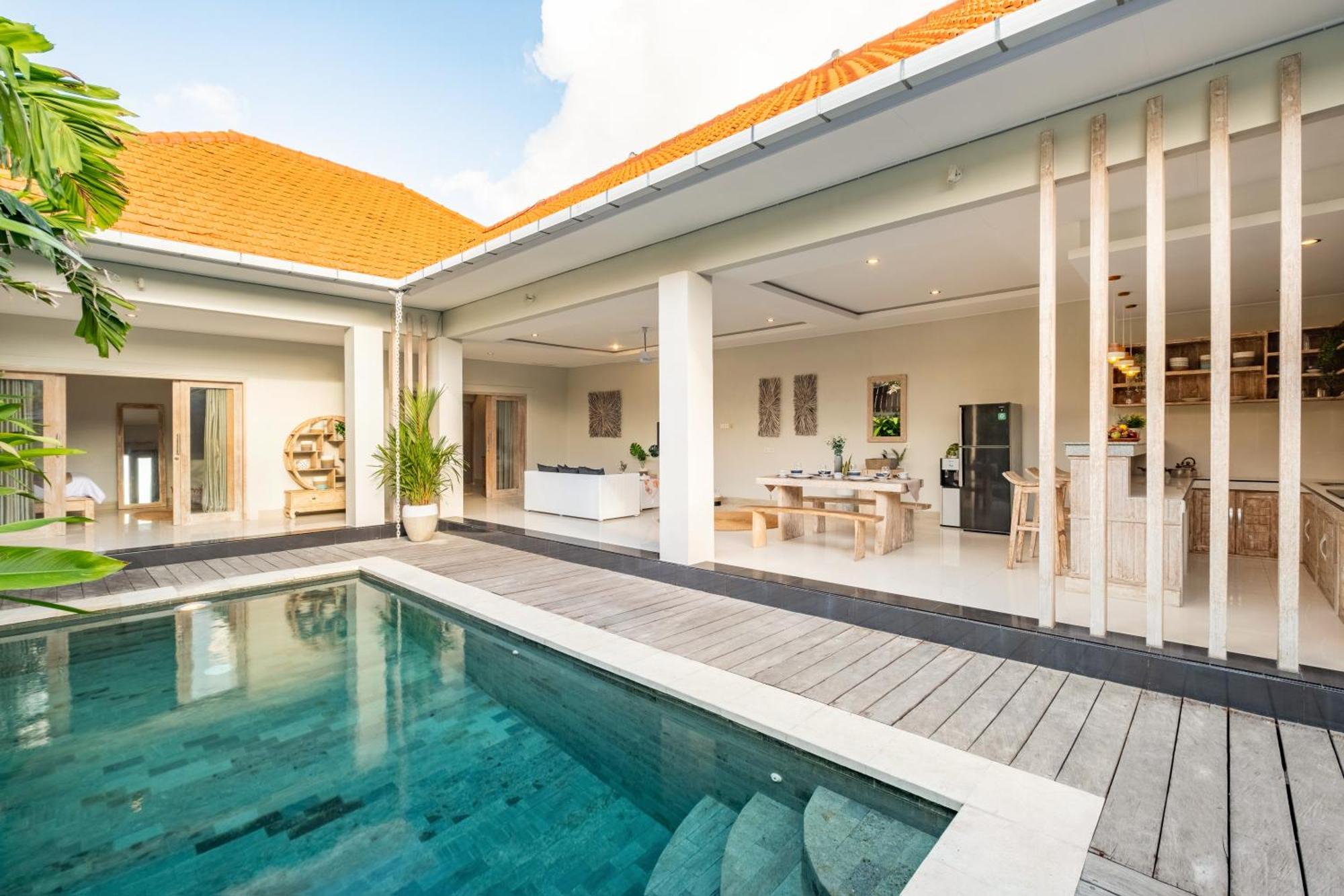 ☆ Villa Larissa ☆ Seminyak 2Br Pool Kuta Petitenget מראה חיצוני תמונה