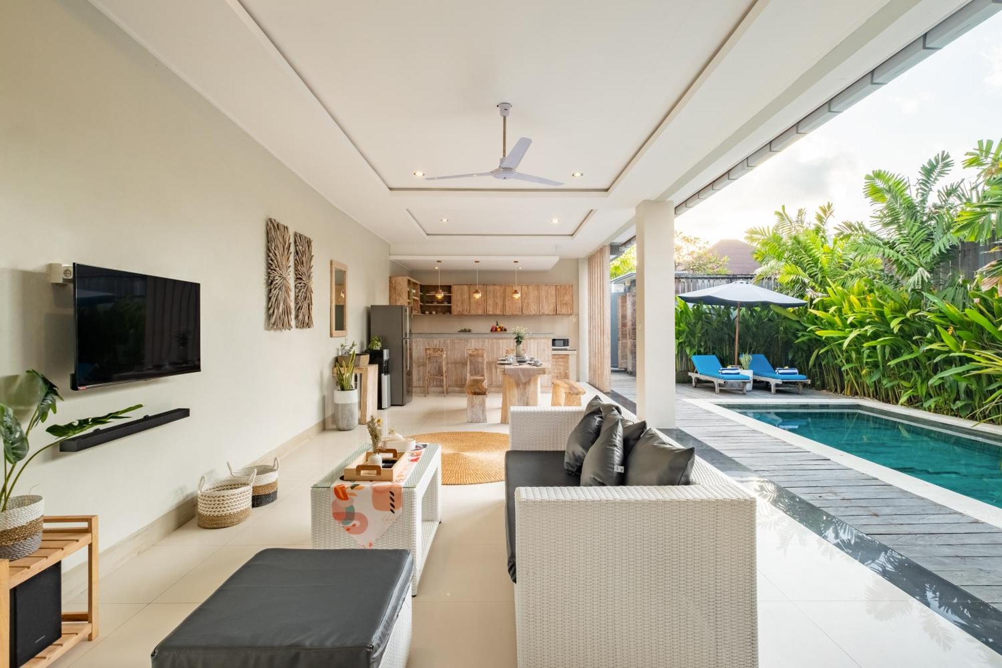 ☆ Villa Larissa ☆ Seminyak 2Br Pool Kuta Petitenget מראה חיצוני תמונה