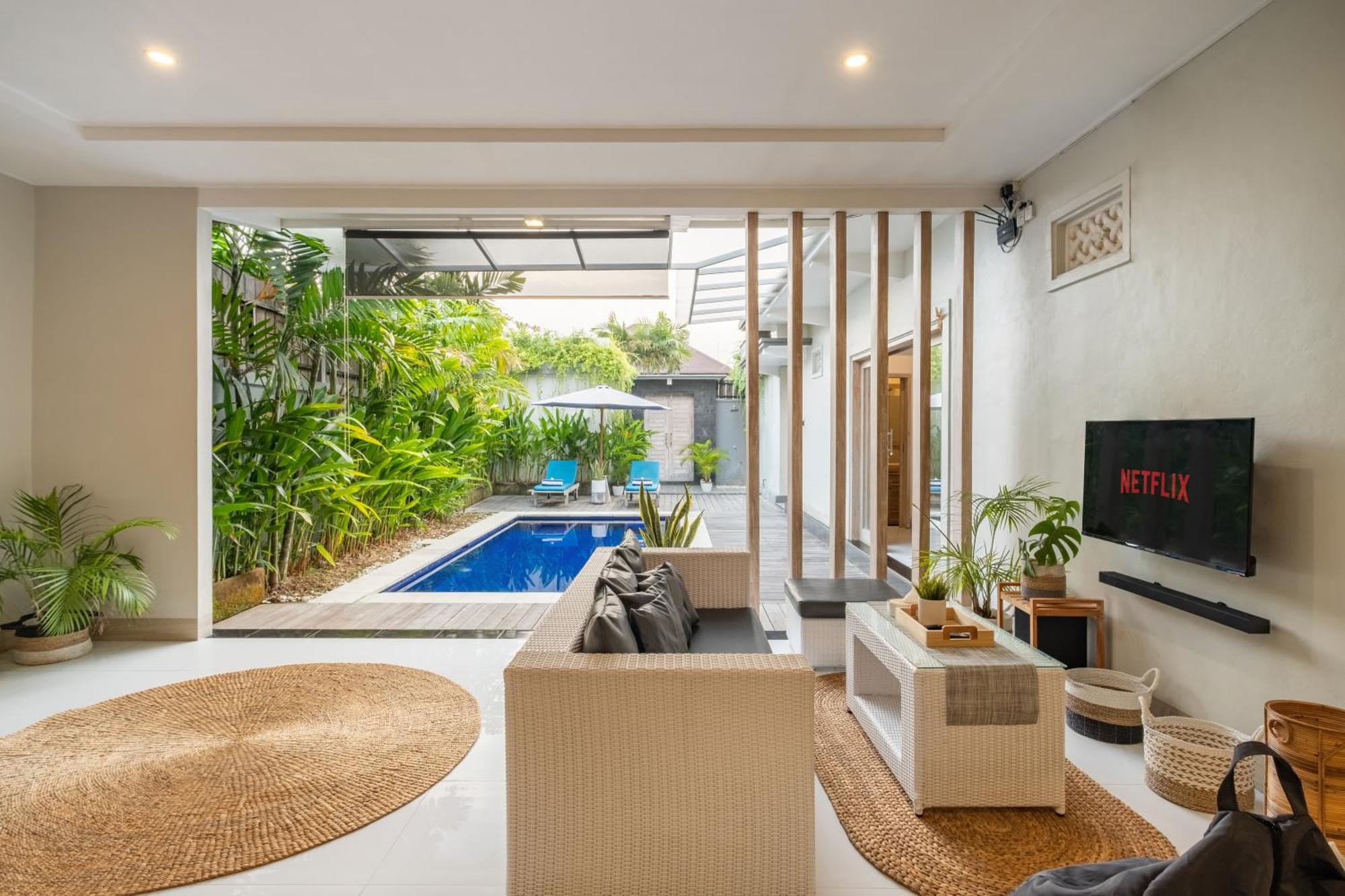 ☆ Villa Larissa ☆ Seminyak 2Br Pool Kuta Petitenget מראה חיצוני תמונה